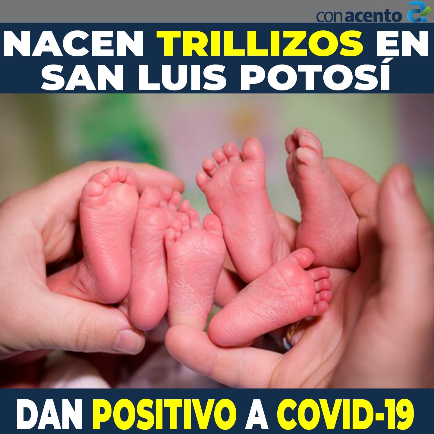 Photo of Trillizos dan positivo a Covid-19, el contagio podría haber sido a través de la placenta