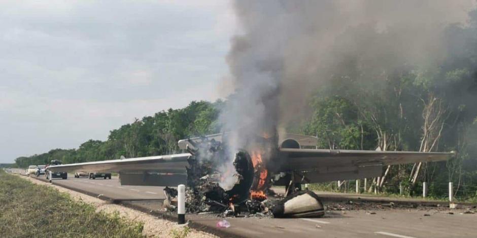Photo of Avioneta que aterrizó de emergencia contenía 300 kilos de cocaína: Sedena