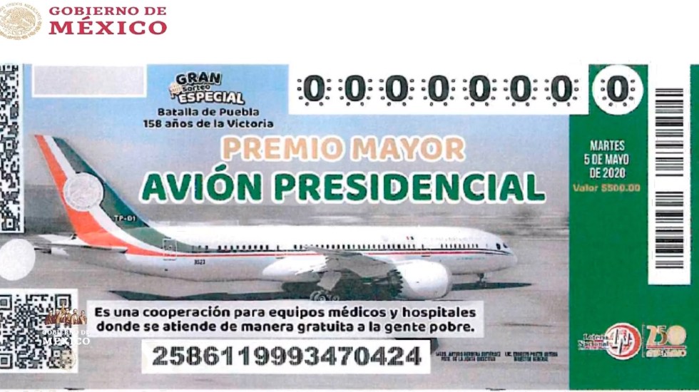 Photo of Vendidos 25.51 por ciento de ‘cachitos’ para ‘la rifa’ del avión presidencial