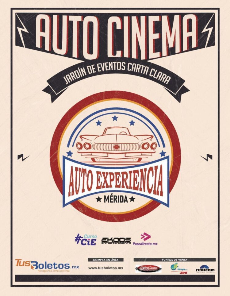 Photo of  El Auto-cinema llega a Mérida 