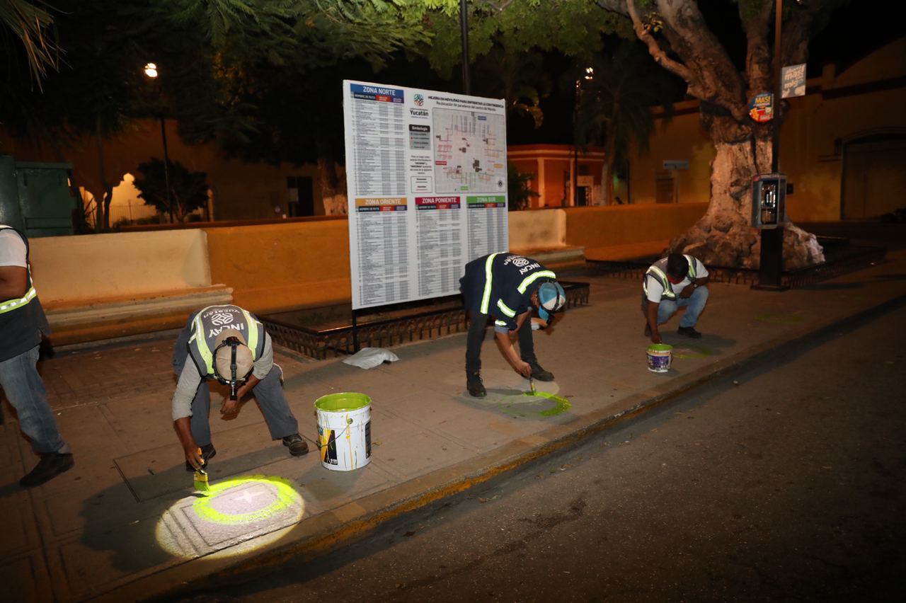 Photo of Avanzan trabajos de señalización para la movilidad del Centro Histórico