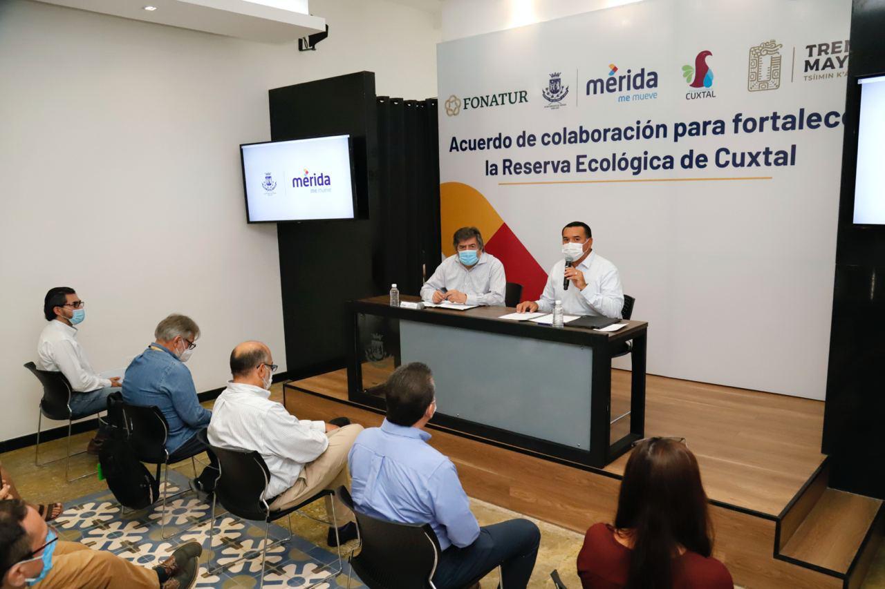 Photo of Renán Barrera firma un convenio con Fonatur Tren Maya para proteger “Cuxtal”
