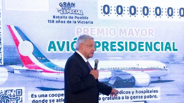 Photo of Se llegó a la meta en la venta de ‘cachitos’ para el avión presidencial: AMLO