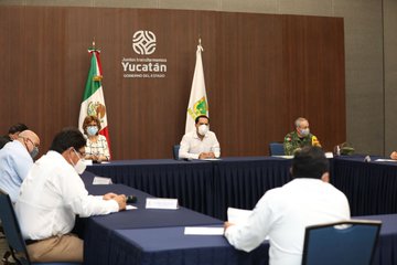 Photo of De nuevo se alista Yucatán para el ingreso de Gamma; gobernador Vila realiza análisis de afectaciones