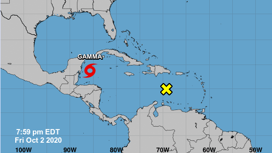 Photo of Depresión tropical veinticinco se eleva a Tormenta Tropical Gamma
