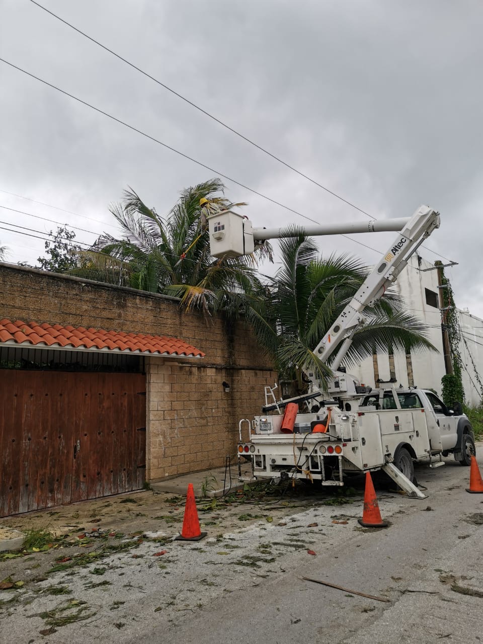 Photo of La CFE ha restablecido el suministro eléctrico al 66% usuarios afectados por Delta