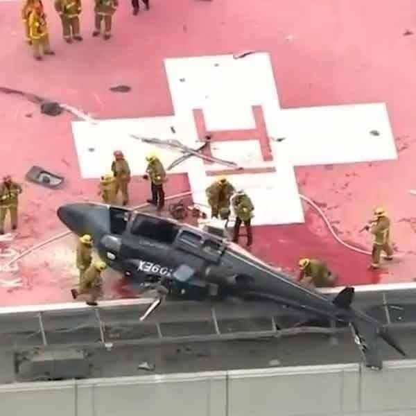Photo of Helicóptero sufre accidente mientras transportaba un corazón para trasplante