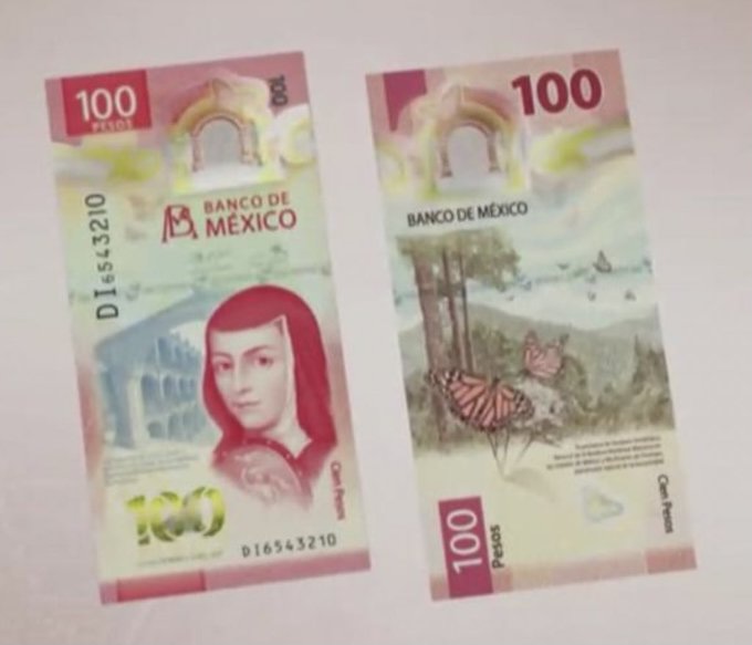 Photo of Sor Juana Inés de la Cruz es la nueva imagen del billete de 100 pesos
