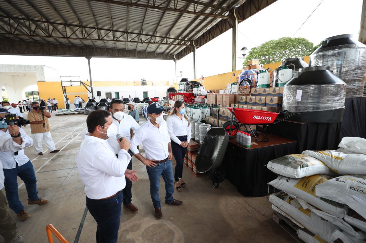 Photo of Reciben productores yucatecos apoyos para reactivar el campo y seguir generando empleos