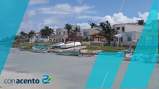 Photo of Crece el mar en Progreso por el paso de «Eta» rumbo a Florida
