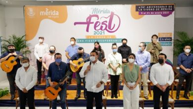 Photo of Renán Barrera presenta el Mérida Fest 2021 “La trova va, una fiesta responsable”