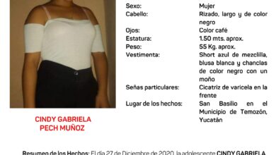 Photo of En Yucatán activan Alerta Amber para localizar a una adolescente de Temozón