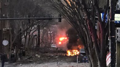 Photo of Fuerte explosión en Nashville deja al menos tres heridos