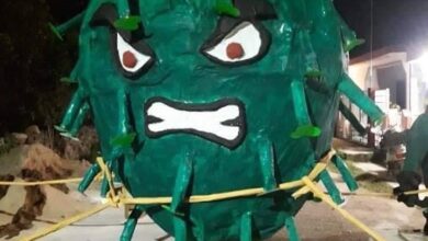 Photo of La creatividad se desbordó en Tahmek con el concurso de muñecos para la despedida del 2020