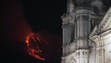 Photo of La espectacular erupción del volcán Etna