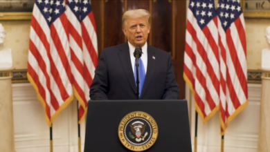 Photo of En último mensaje, Trump destaca ser «el primer presidente en décadas que no ha comenzado nuevas guerras»
