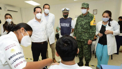 Photo of En Valladolid, Vila supervisó la aplicación de la vacuna contra el Coronavirus