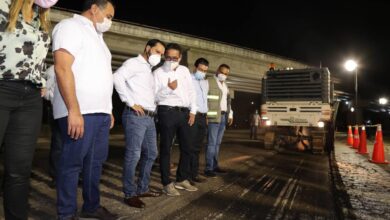 Photo of Mauricio Vila y Renán Barrera dan banderazo a las obras de repavimentación del Anillo Periférico