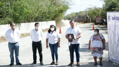 Photo of Renán Barrera impulsa modernización de la carretera a la comisaría de Xcunyá