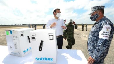 Photo of Yucatán recibe 10,725 vacunas Covid, segundas dosis a personal de salud