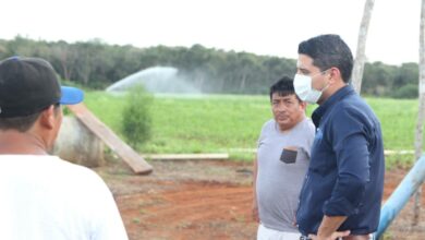 Photo of Diego Ávila continúa apoyando a las comisarías más apartadas de Tekax