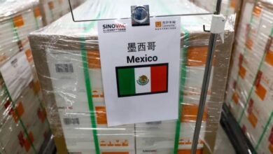 Photo of Llega a México embarque de 1 Millón de dosis de Sinovac