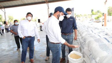 Photo of Habitantes del sur de Yucatán reciben apoyos de maíz, obras de agua potable y acciones de vivienda