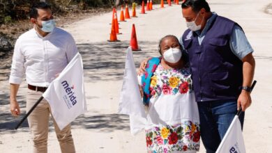 Photo of Renán Barrera supervisa calles nuevas en Chablekal y una ciclopista en Xcunyá