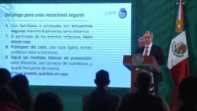 Photo of López-Gatell presenta un decálogo para vacaciones seguras