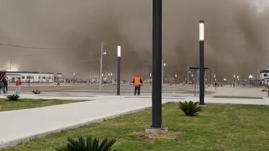 Photo of Por tolvanera, evacuan sitio de construcción del aeropuerto de Santa Lucía