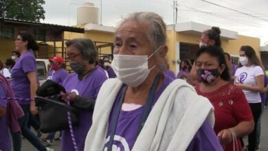 Photo of Mujeres de Kanasín marchan por el Día Internacional de la Mujer