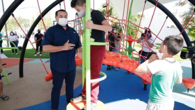 Photo of Renán Barrera inaugura el parque del fraccionamiento Nora Quintana