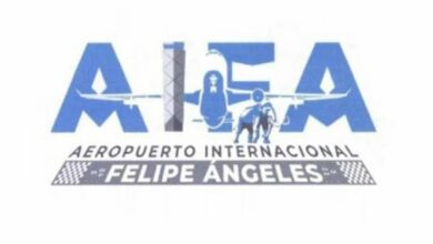 Photo of Inscriben ante el IMPI logo del Aeropuerto Internacional Felipe Ángeles; lo tunden con memes