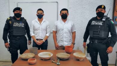 Photo of Recupera INAH Yucatán, ocho piezas arqueológicas que pretendían ser comercializadas en internet