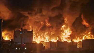 Photo of Se incendia fábrica de fibra óptica en Tezoyuca, Edomex