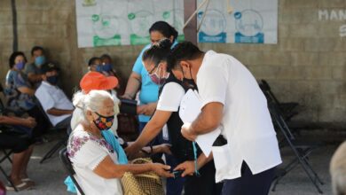 Photo of En Kanasín, adultos mayores reciben segunda dosis de vacuna antiCovid