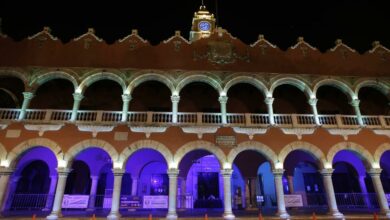 Photo of Iluminan de azul Palacio Municipal para concientizar sobre el autismo