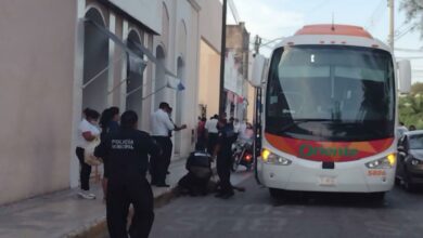 Photo of Abuelito resulta herido al ser atropellado por un camión de pasaje en Mérida
