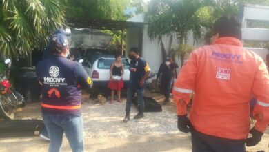 Photo of Auxilian a 38 familias afectadas por las lluvias en Tekax