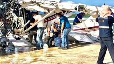 Photo of Recuperan aeronave hundida en la laguna Nichupté, se confirmó que hubo dos muertos