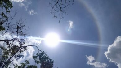 Photo of Imponente halo solar sorprendió a los yucatecos y quintanarroenses