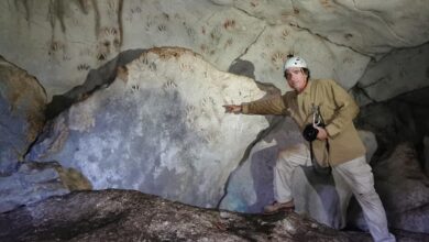 Photo of Encuentran huellas de manos asociadas a misterioso ritual maya en Yucatán