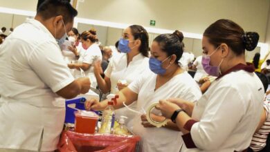 Photo of Concluye aplicación de la primera dosis antiCovid a personal de salud