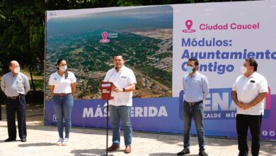Photo of Renán Barrera, candidato del PAN a la alcaldía presenta su propuesta “Módulos Ayuntamiento Contigo”