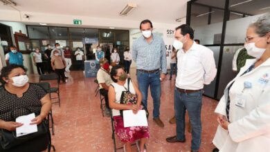 Photo of Del 18 al 21 de mayo, se realizará la vacunación antiCovid de docentes en Yucatán