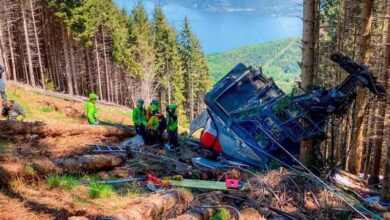 Photo of Teleférico se desploma en Italia; hay 12 muertos