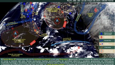 Photo of Ingreso de humedad y chubascos fuertes se prevén para Yucatán este domingo