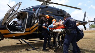 Photo of Lo trasladan en helicóptero al hospital tras ser agredido con una coa