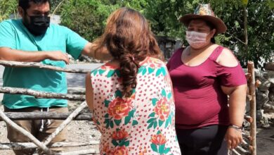 Photo of Cathy Karam recorre la comisaría de Xanabá