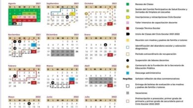 Photo of La SEP publica el calendario oficial del ciclo escolar 2021-2022